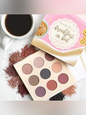 Beauty Bakerie Breakfast in Bed Eyeshadow Palette Warm Neutral & Berry Tones